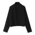 thumbnail image 3 of Cropped Cardigan for Women 2025 Fall Lightweight Long Sleeve Open Front Shawl Sweater Jacket Cardigans, 3 of 6