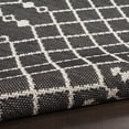 thumbnail image 3 of Nourison Positano Indoor/Outdoor Black 8' x 10' Area Rug (8x10), 3 of 9
