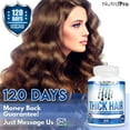 thumbnail image 3 of NutraPro Thick Hair Growth Vitamins–Anti Hair Loss Supplements with DHT Blocker Stimulates Faster Hair Growth for Weak, Thinning Hair, 3 of 6