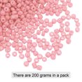 thumbnail image 3 of Uxcell Glass Beads 3mm Hole Loose Beads for Bracelet Earring Jewelry Making, Hair Braiding, Watermelon Pink, 3 of 6