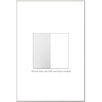 Legrand Aabk14 Adorne Half Size Blank Insert - White