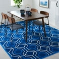 thumbnail image 2 of SAFAVIEH Four Seasons Tylar Geometric Area Rug, Navy/Ivory, 8' x 10', 2 of 8