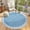 Blue, variant on Senfot Modern Area Rug 8x10 Washable Low Pile Non-Slip Solid Carpet with Border for Bedroom Living Room Entryway Gray