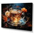 thumbnail image 2 of Designart "Reflecting Brewed Coffee" Coffee & Tea Canvas Art Print, 2 of 7
