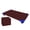 Burgundy, variant on Camp County Beyond Cotton-Polyester Blend, Toddler Size Day Care Cot Sheet, Ivory, 22 x 40, for Boys and Girls- Pack of 6