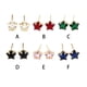 thumbnail image 5 of Jumpingount 1 par de pendientes para mujer, de estrella de cobre, pendientes artesanales a la moda, pendientes informales para fiesta, joyería para Ropa, zapatos y accesorios Miscelánea Rosado Jumpingount AP015837-05, 5 of 6