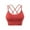 Orange, variant on Baywell Womens Padded Sports Bra Cross Back Bra Workout Strappy Bra Seamless Comfortable Yoga Bra Orange 32/70ABD-42/95AB