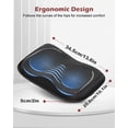 thumbnail image 2 of Cojín de asiento de máquina de remo Fitense para remero Concept 2, 2 of 8