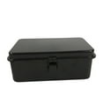 thumbnail image 4 of AMLESO Boîte de Rangement en Métal Boîte Vide Vintage avec Couvercle Conteneur de Rangement de Bureau Noir, 4 of 8