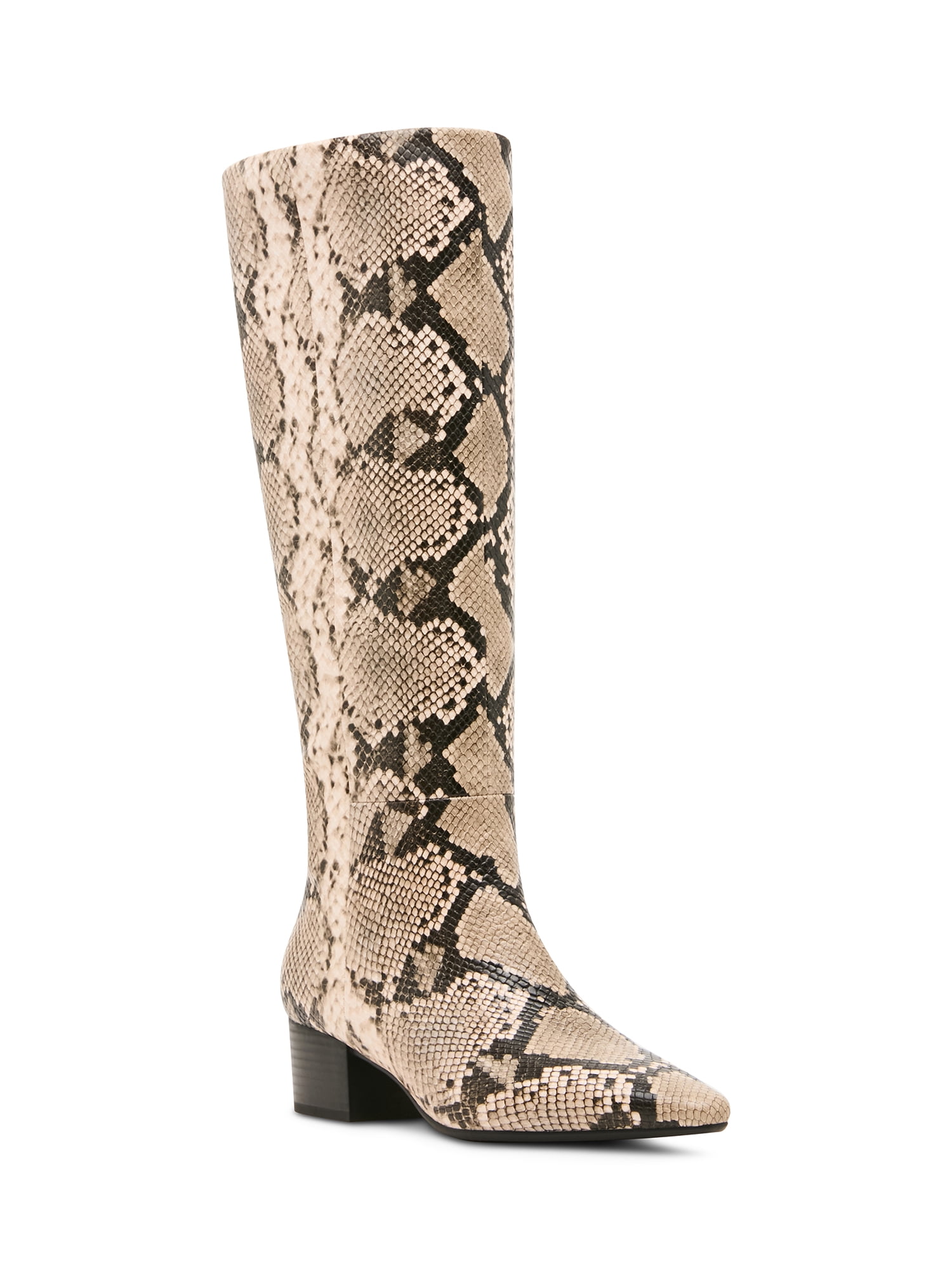 Madden Girl Women's Enchanted Pointed Toe Block Heel Boot