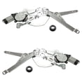 thumbnail image 4 of New Front Left and Front Right Window Regulator Compatible With Bmw 325i Base 6 Cyl 2.5L 318i Base 4 Cyl 1.8L 1992-1993 By BM1350133 BM1351133 51331977609-PFM 51331977610-PFM, 4 of 7