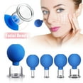 Rubber Head Glass Vacuum Cupping Chinese Therapy Set Hijab Jars
