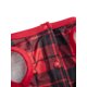 thumbnail image 4 of Pijama navideño a juego con estampado de alces: camisa de manga larga y pantalón a cuadros. Ropa de estar por casa suave., 4 of 9