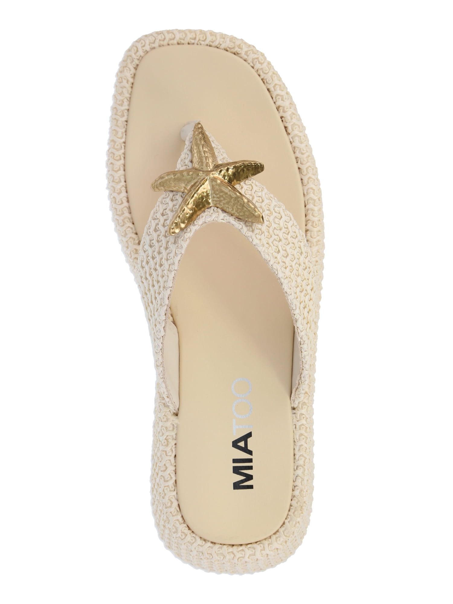 Mia Too Women's Pammy-R Slide On Thong Platform Sandal