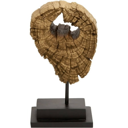 Polystone Diorama - Decmode Polystone Tree Slice, Brown