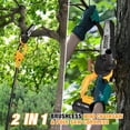 thumbnail image 7 of 2-in-1  Pole , 6" & 8" Brushless Mini  Cordless with Extension Pole & 2 x 21V , Tree Trimmer Tool for Branch  & Pruning,  & Garden & DIY, 7 of 7