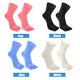 thumbnail image 4 of Unique Bargains 1 Pair Full Finger Five Toe Socks Unisex Non Slip Daily Fit Finger Socks White, 4 of 7