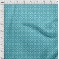 thumbnail image 4 of oneOone Viscose Jersey Turquoise Blue Fabric African Craft Projects Decor Fabric Printed By The Yard 60 Inch Wide, 4 of 4