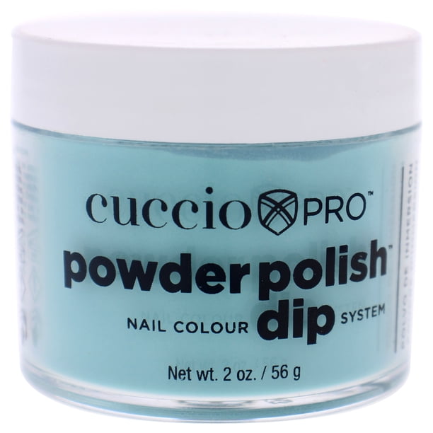 Sistema de inmersión Cuccio Pro Powder Polish Aquaholic 1.6 oz para mujeres