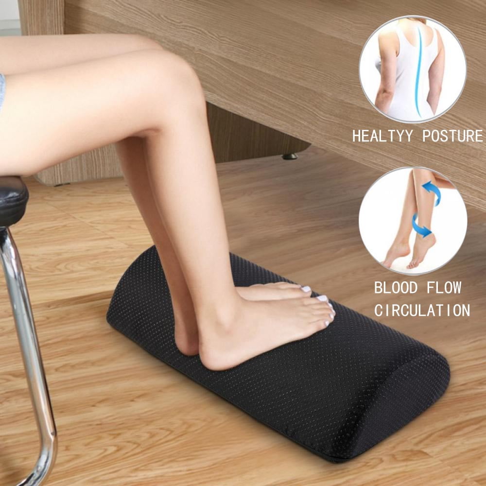 Office Ottoman Foot Rest for Under Desk, Premium Ergonomic Footrest and