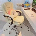 thumbnail image 3 of Comfortable Lazy Cute Gaming Chair Massage Study Designer Bedroom Ergonomic Office Chair Work Cadeira De Escritorio Furniture My Lux Decor Round, 3 of 22