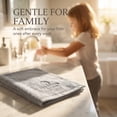 thumbnail image 5 of Unique Bargains Ultra Soft Cotton Hand Towel with Cute Embroidery Grey 1pc, 5 of 8