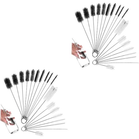 

36 Pcs Cleaning Brush Baby Bottle Cleaning Brush Motorcycle Suit Baby Cleaning Set Straw Cleaner Brushes Straw Brush Straw Cleaner Brush Set Infant Products Pipeline