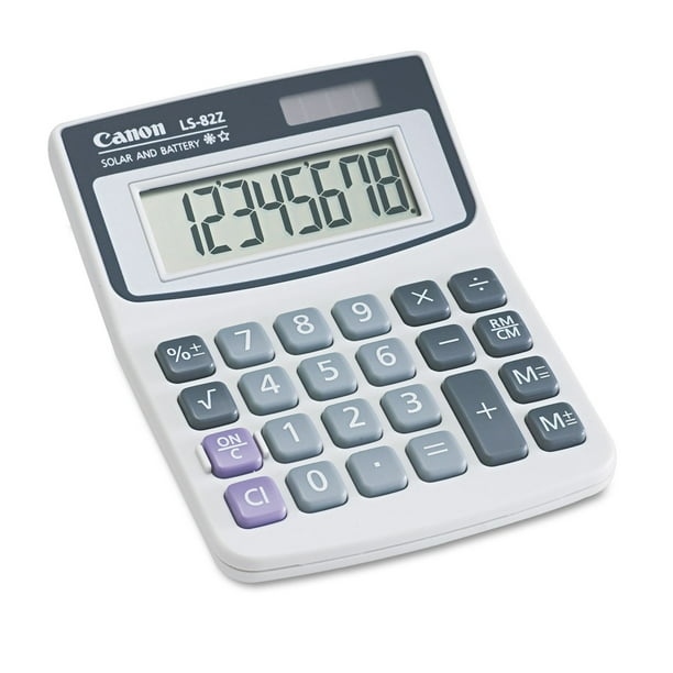 Calculadora Canon LS82Z Minidesk Pantalla LCD de 8 dígitos
