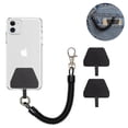 thumbnail image 1 of Cell Phone Lanyard Tether with Patch, Universal Smartphone Wrist Strap, Including 1Pcs Phone Chain Cord and 2 Pcs Phone Tether Tabs, 1 of 9