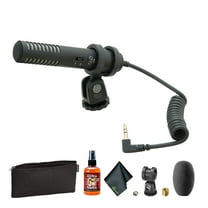 Audio-Technica Pro-24CM - Stereo Microphone   Microfiber Cleaning Cloth   Goby Labs Microphone cleaner