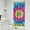 Colorful Rainbow Tie-1, variant on Colorful Rainbow Tie Dye Spiral Pattern Shower Curtain 36"x72" ,Bathroom Decorative Shower Curtains Set with 12 Hooks,Modern Waterproof Washable Shower Curtain