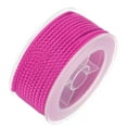 thumbnail image 3 of Nylon Thread Twine Beading Cord 2mm Extra-Strong Braided Nylon Crafting String 11M/36 Feet, Hot Pink, 3 of 7
