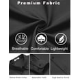 thumbnail image 5 of COOFANDY Mens Dress Shirts Casual Long Sleeve Button Down Shirts Oxford Shirts for Men, 5 of 6