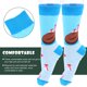 thumbnail image 4 of EeaseMX 1 par de calcetines navideños decorativos de media pantorrilla para hombre., 4 of 8