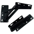 thumbnail image 2 of Surrme 2 Pcs Support de Levage Pliable à 80 Degrés, Charnières à Ressort Noires Largement Utilisées dans les Charnières de Canapé, Support de Rangement pour Meubles Qyroadwolf 2 Pcs Charnières de Levage Pliables à 80 Degrés, 2 of 5