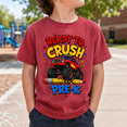 thumbnail image 4 of Back To School Shirt, Custom Grade Monster Truck Tee, Ready To Crush School Outfit, First Day Of School Gift for Students, 4 of 10