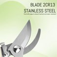 thumbnail image 2 of Garden Pruning Shears Garden Scissors Stainless Steel Garden Shears Pruning Scissors Garden Clippers Pruning Shears for Gardening Garden Tools, 2 of 7