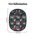 thumbnail image 3 of pattern Pot Holders for Kitchen - Heat Resistant Oven Mitts Hot Pads with Pocket, Non Slip Silicone Pot Holders, Cuteness Hanging Loop Potholders for Kitchen Baking, 3 of 5