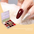 thumbnail image 3 of Paleta De Gel De Uñas De 16 Colores, Requiere Luz UV, Acabado Brillante, Esmalte De Uñas Vegano Libre De Crueldad Para Manicura DIY, 3 of 8