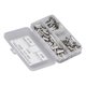thumbnail image 4 of 200Pcs Wire Ferrule Copper Male Female Crimp Terminal Connector for Machine Equipment, 4 of 5