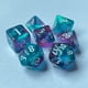 thumbnail image 5 of Dados poliédricos acrílicos de entretenimiento D4-D20 para juegos de rol DND N, 5 of 9