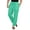 Sea Green, variant on Inkmeso Solid&nbsp;Casual Bottom For Men's Lightweight Cotton Track Pants For Sleep/Workout Pajamas