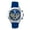 Blue, variant on Men’s 42mm Sports Watch – Multi-Dial Face, Date Display & Silicone Strap – Casual Gift-Ready Timepiece - Grey Finish