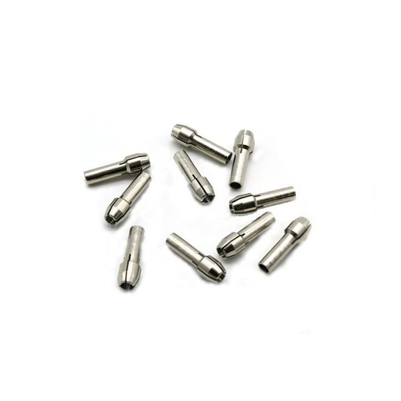 TMAX 10 pc Durable Shiny 1/8 Inch Rotary Tool Collet Bit #480 for Dremel Rotary Tools