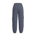 thumbnail image 5 of JOANKDMI Athleta Pants Women Basketball Running Drawstring Straight Leg Breathable Quick Dry Bottoms Elastic Waisted Joggers Sports Active Workout Trousers, 5 of 5
