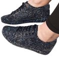 thumbnail image 3 of Chaussures Décontractées pour Femmes - Chaussures pour Femmes Mignonnes Décontractées Chaussures Décontractées Habillées Mode Dames Paillettes Rondes Chaussures Décontractées à Enfiler Imprimé Chaussures Décontractées pour Femmes Tête Grand Lacets Confortables, 3 of 6