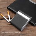 thumbnail image 4 of Étui à Cigarettes, Étui de Poche Portable pour 20 Cigarettes (Noir), 4 of 8