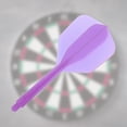 thumbnail image 3 of Uxcell Integrated Dart Shaft and Flights 15 Pack 2BA Thread Plastic Dart Flights Purple, 3 of 5
