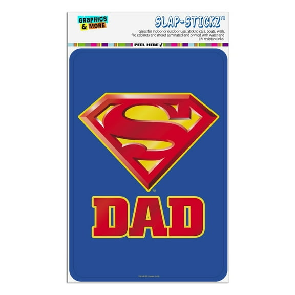 Superman Super Dad Shield Logo Home Business Office Sign