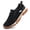 Black, variant on LASUDRAA Mens Outdoor Hiking Shoes Breathable Cushioned Anti-Slip Trailing Sneakers for Trekking Walking Camping